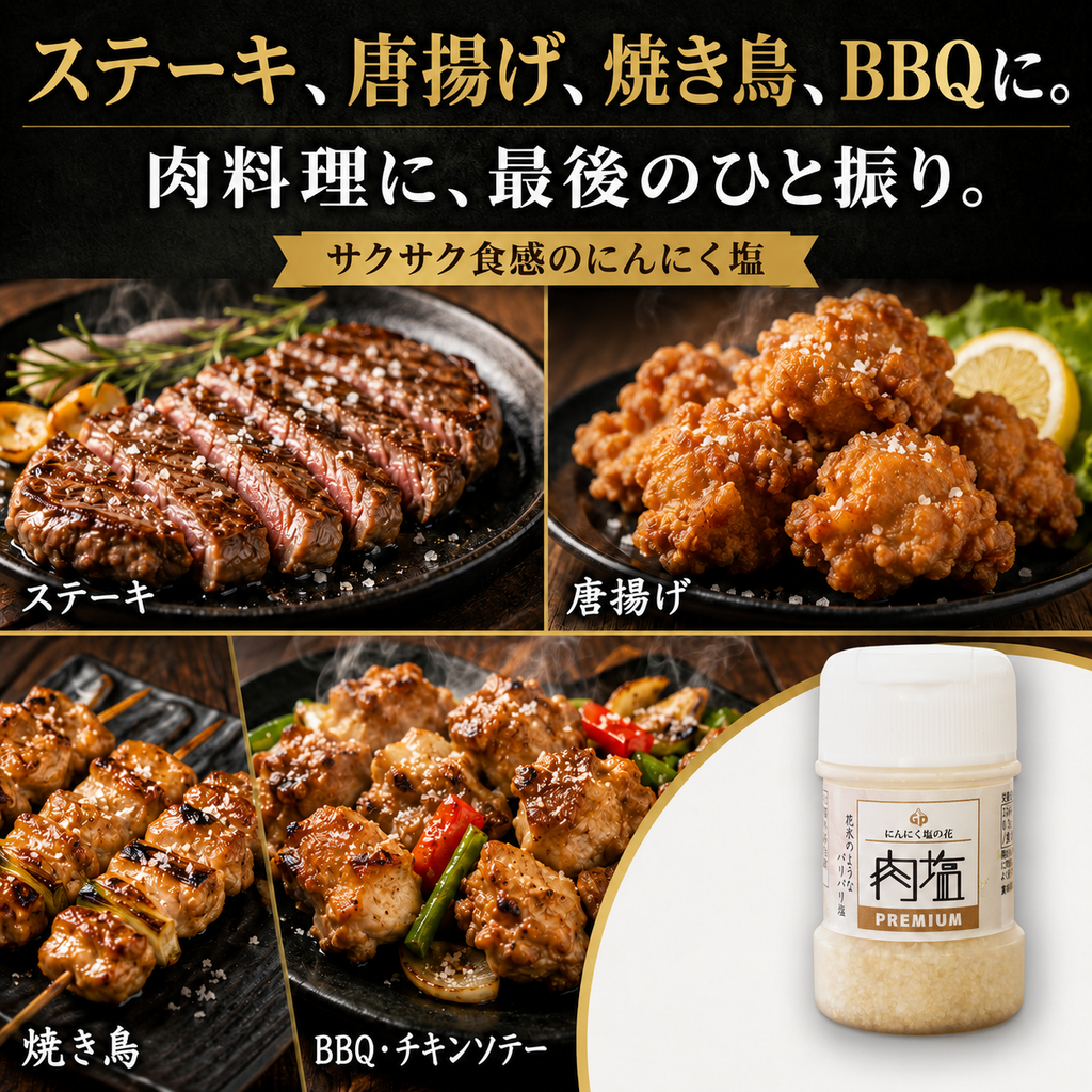 【ガリプロ】肉塩プレミアム&旨辛RED 2種セット