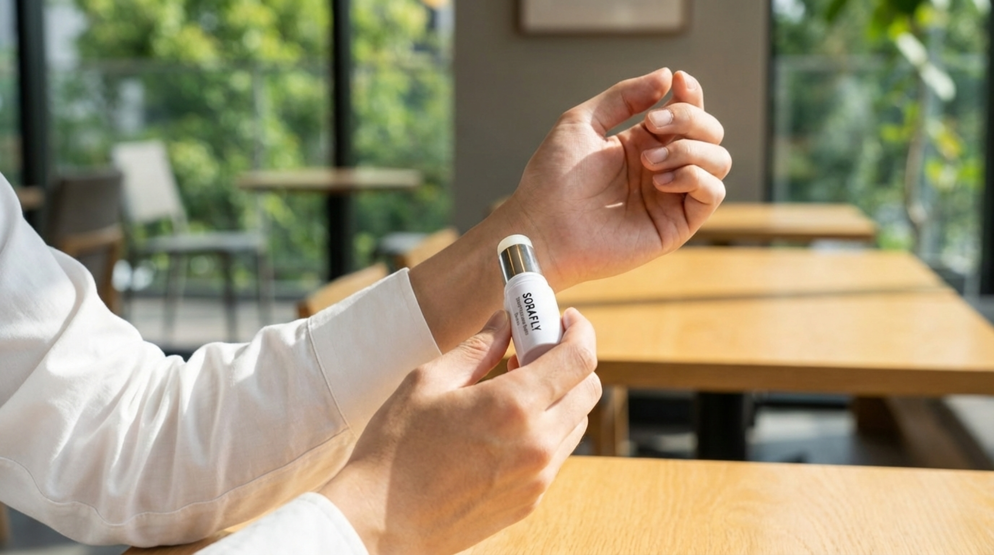 SORAFLY PURE WHITE STICK Lifestyle