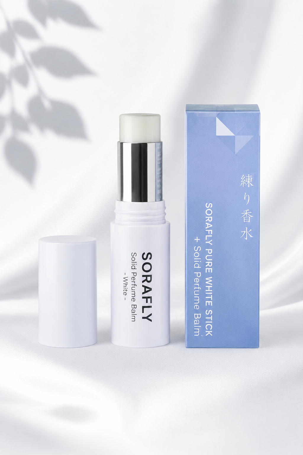 SORAFLY PURE WHITE STICK 商品本体とパッケージ
